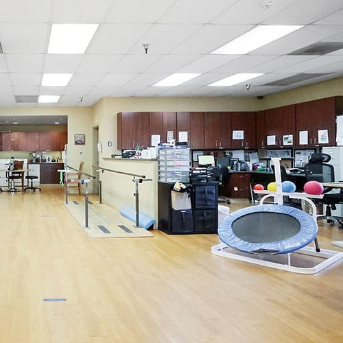Rehabilitation room at Cascade Terrace Post Acute